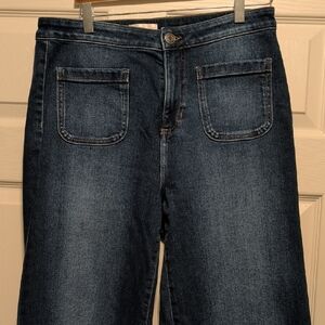 LC Lauren Conrad Dark Blue Straight Leg Jeans